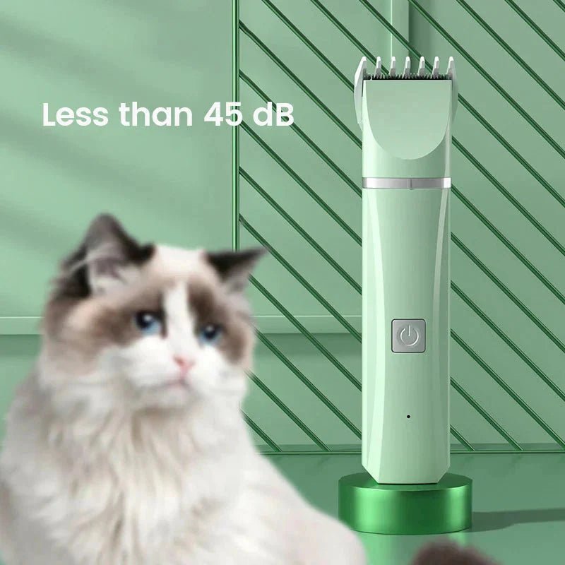 4 in 1 Electric Pet Grooming Kit - Hair Trimmer, Clippers, Nail Grinder for Cats & Dogs - Mijn winkel