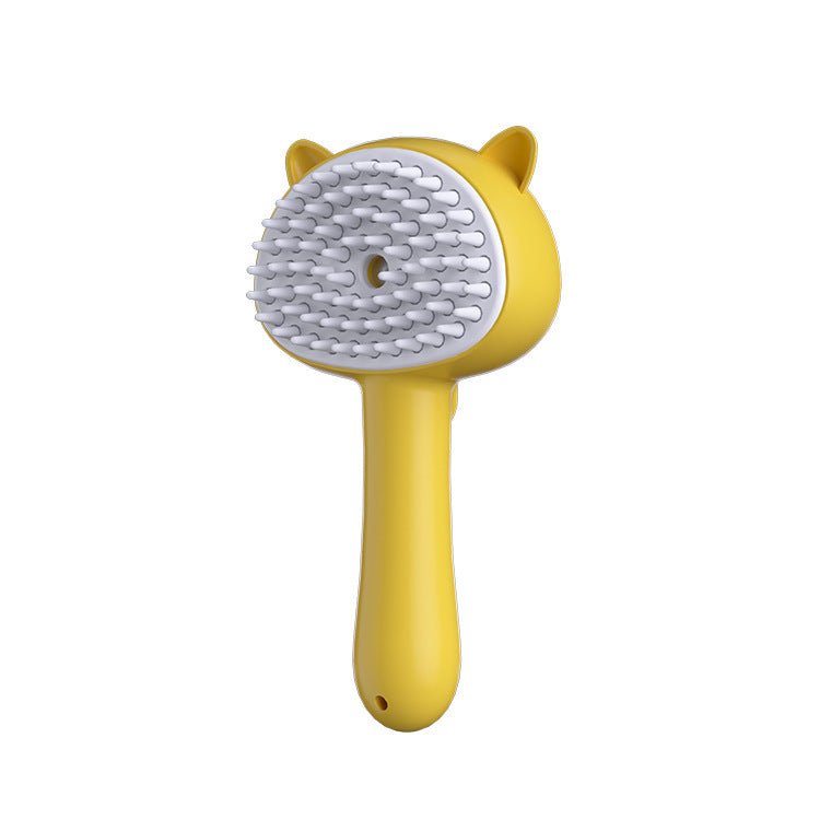Hair Cleaning Brush With Mist Multifunctional Cat Grooming Brush Rechargeable Self Cleaning Slicker Brush For Pets Dogs & Catsb Pet Products - Mijn winkel