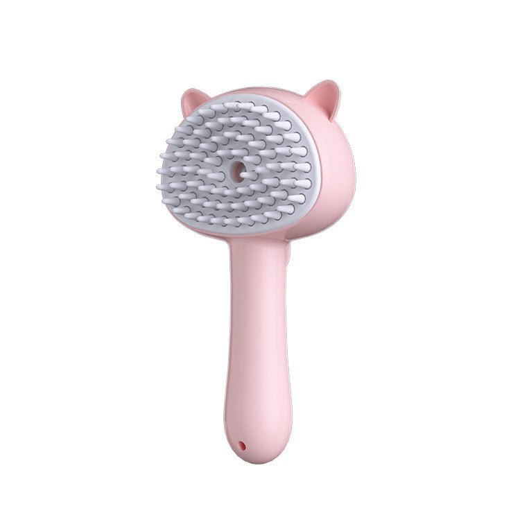 Hair Cleaning Brush With Mist Multifunctional Cat Grooming Brush Rechargeable Self Cleaning Slicker Brush For Pets Dogs & Catsb Pet Products - Mijn winkel