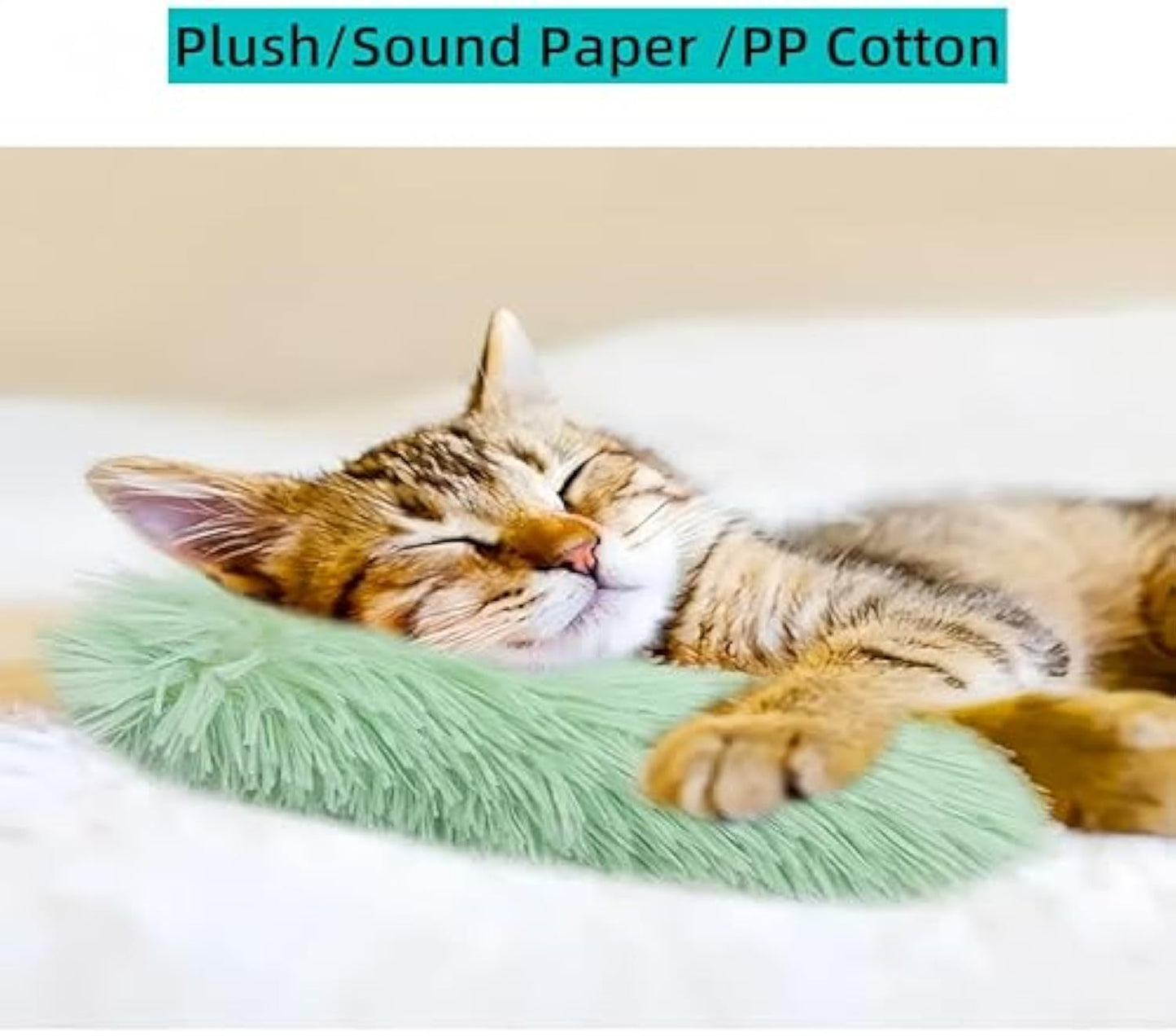 Interactive Cat Toys Cat Pillows Soft And Durable Crinkle Sound Catnip Toys Cat Toys For Indoor Cats Funny Kitten Toys Cat Exercise - Mijn winkel