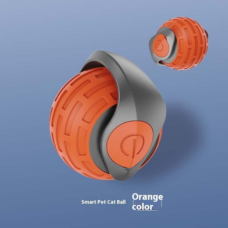 New Interactive Cat Toys Ball Auto Electric Rolling Ball Toys For Cat Kitty Pets Smart Automatic Teaser USB Rechargeable Cat Toy Pet Products - Mijn winkel