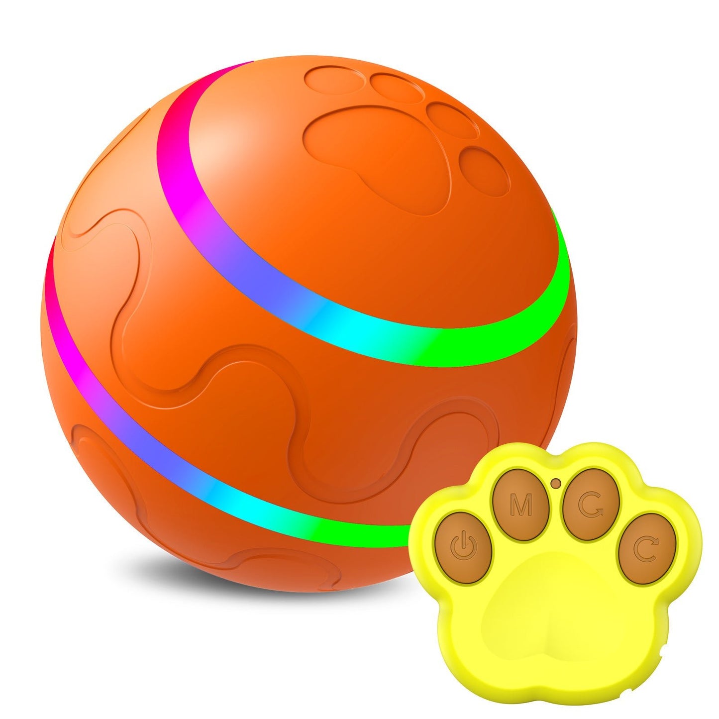 Pet New Cat Wicked Ball Toy Intelligent Ball USB Cat Toys Self Rotating Ball Automatic Rotation Ball - Mijn winkel