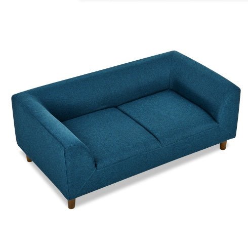 Pet Sofa With Backrest And Armrests, Modern Rectangular Pet Sofa Suitable For Medium And Large Dogs, Soft Cushion Comfortable Dog Sofa - Mijn winkel