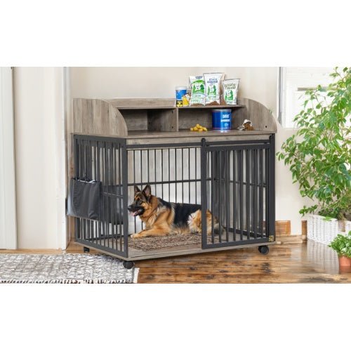 The Wooden Kennel Kennel Is Suitable For Large Medium - sized Dogs - Mijn winkel