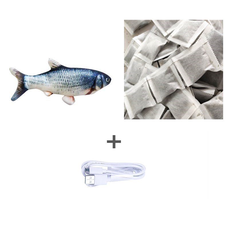 Without Cat Nip Version - Electric Jumping Fish Simulation Electric Fish Toy - Mijn winkel