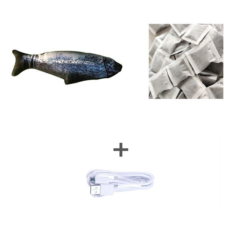 Without Cat Nip Version - Electric Jumping Fish Simulation Electric Fish Toy - Mijn winkel