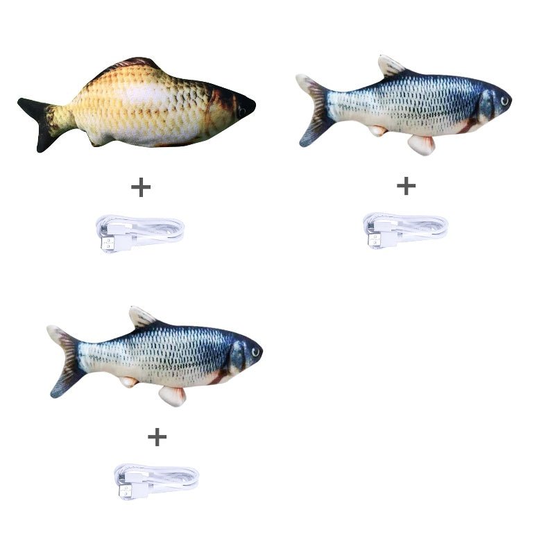 Without Cat Nip Version - Electric Jumping Fish Simulation Electric Fish Toy - Mijn winkel