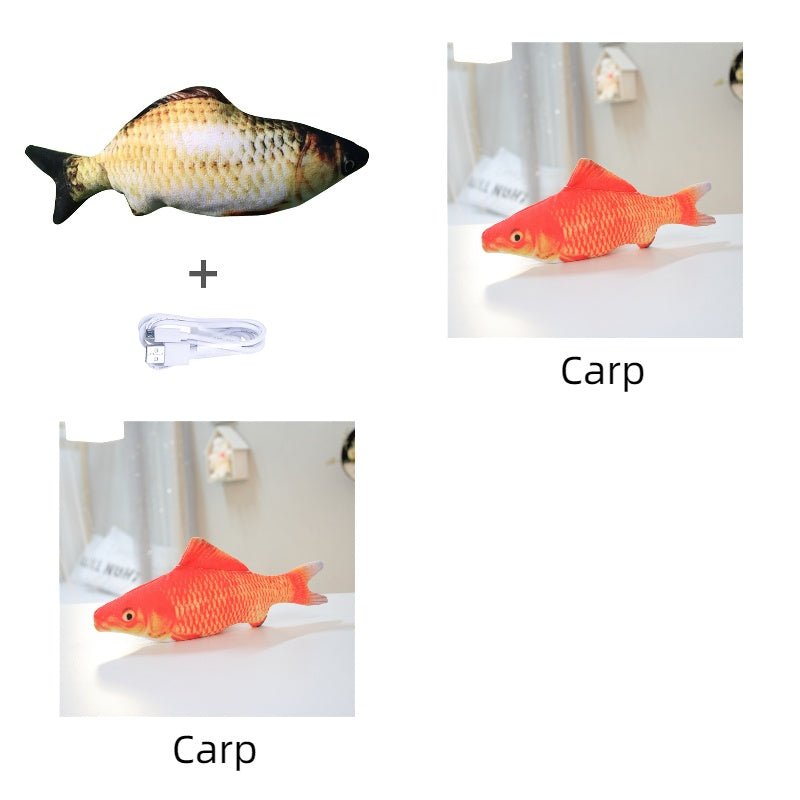 Without Cat Nip Version - Electric Jumping Fish Simulation Electric Fish Toy - Mijn winkel