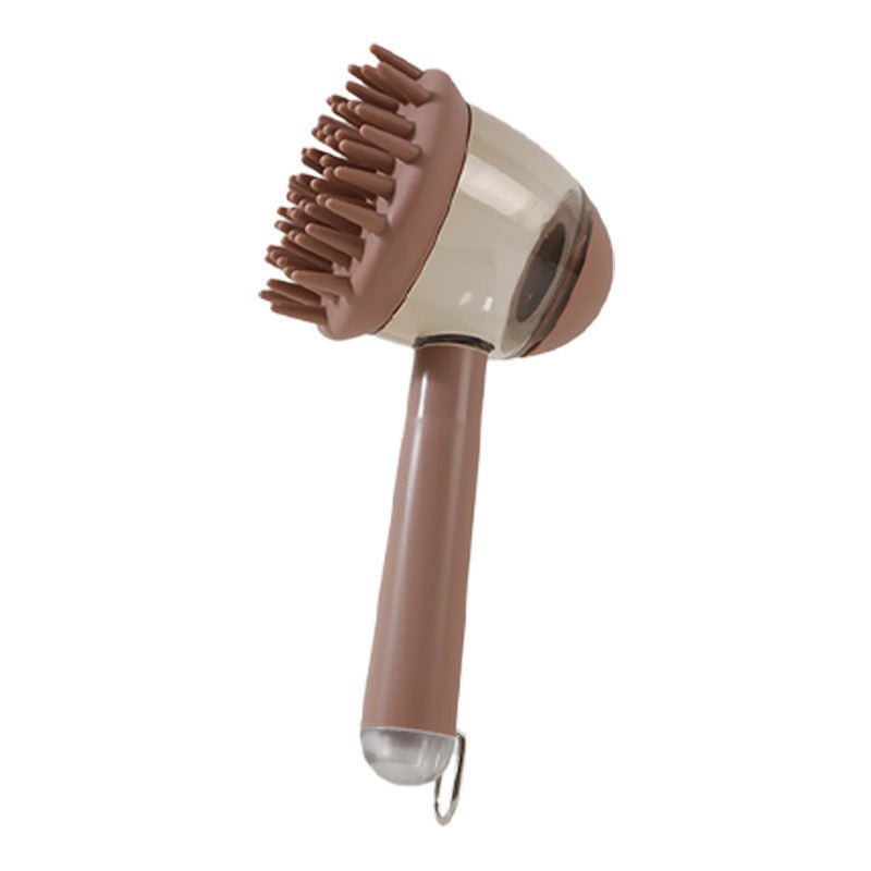 3 In 1 Pets Bath Brush For Dogs And Cats Shower Massage Brush, Depilation Comb And Foaming Tool, Anti - frizz Beauty Brush Pet Products - Mijn winkel