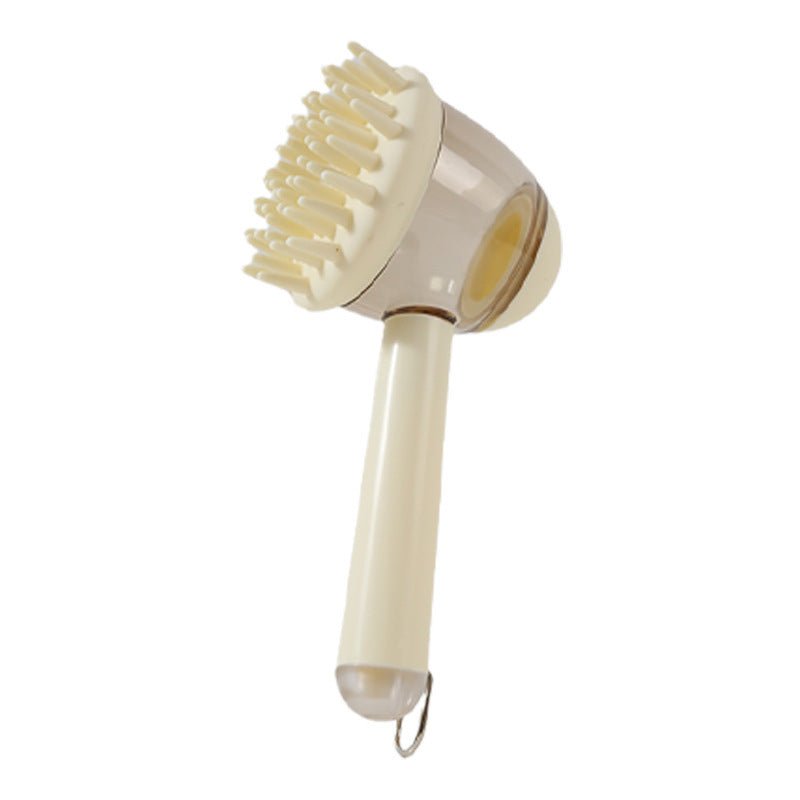 3 In 1 Pets Bath Brush For Dogs And Cats Shower Massage Brush, Depilation Comb And Foaming Tool, Anti - frizz Beauty Brush Pet Products - Mijn winkel
