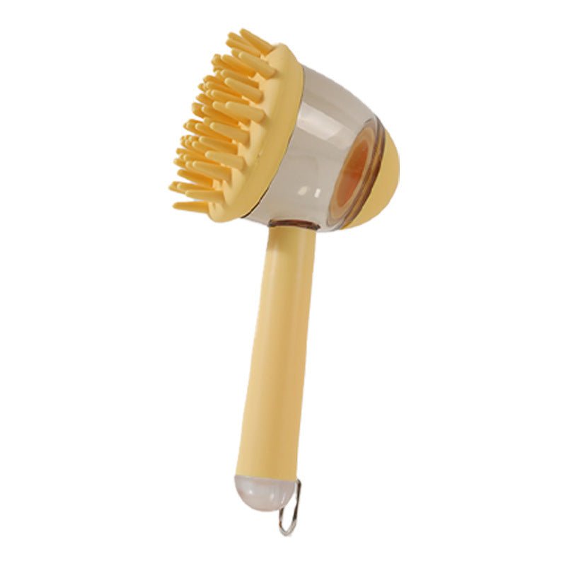 3 In 1 Pets Bath Brush For Dogs And Cats Shower Massage Brush, Depilation Comb And Foaming Tool, Anti - frizz Beauty Brush Pet Products - Mijn winkel