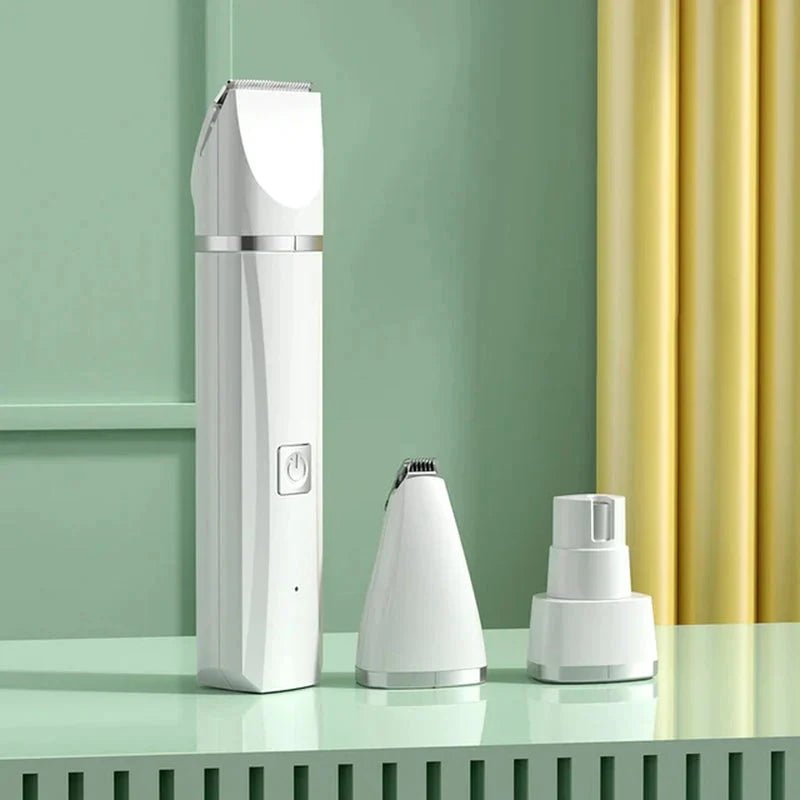 4 in 1 Electric Pet Grooming Kit - Hair Trimmer, Clippers, Nail Grinder for Cats & Dogs - Mijn winkel