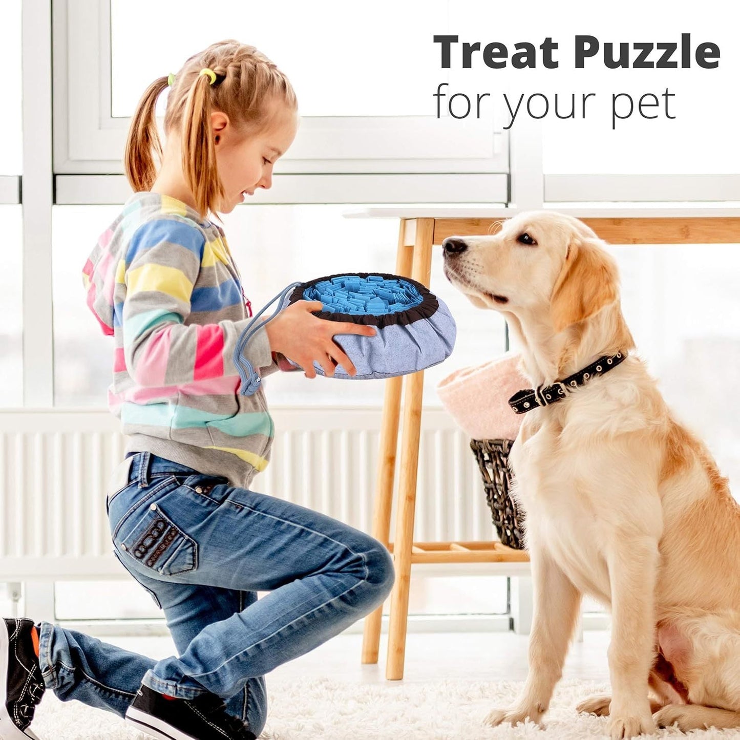 Adjustable Snuffle Mat For Dogs Large Breed Puzzle Toys Small Dog Enrichment Toys For Large Dogs Slow Eating Stress Relief Dog Toy For Feeding Dog Mental Stimulation Toys - Mijn winkel