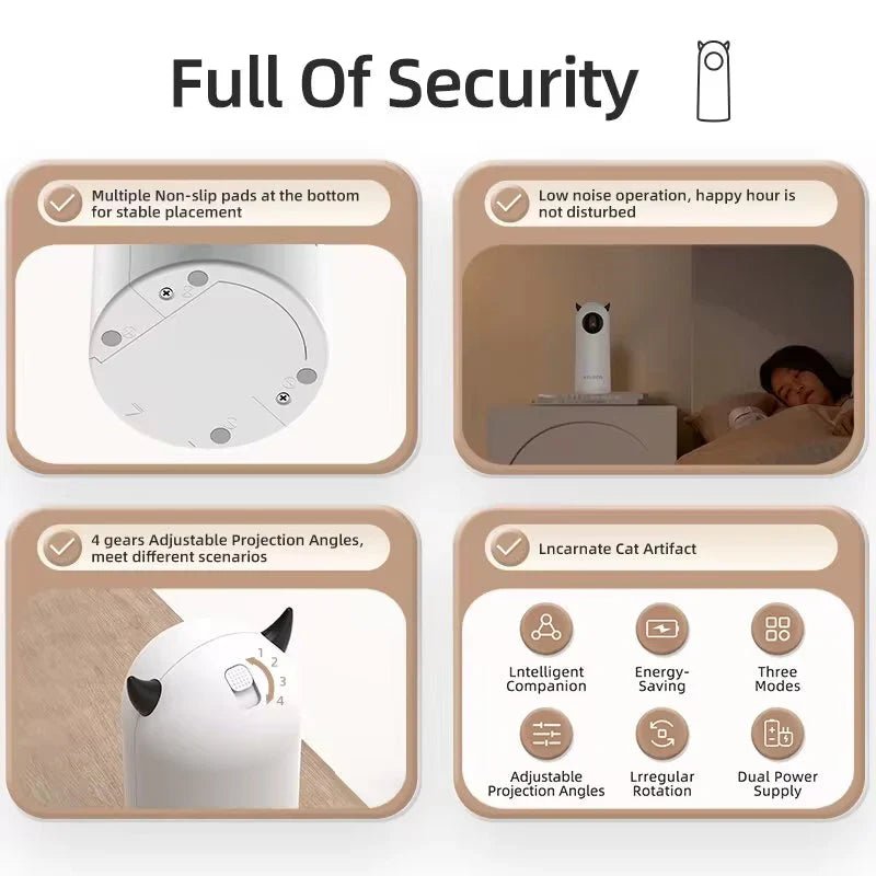 Automatic Cat Toy – Interactive Smart LED Laser - Mijn winkel