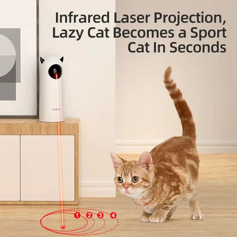 Automatic Cat Toy – Interactive Smart LED Laser - Mijn winkel