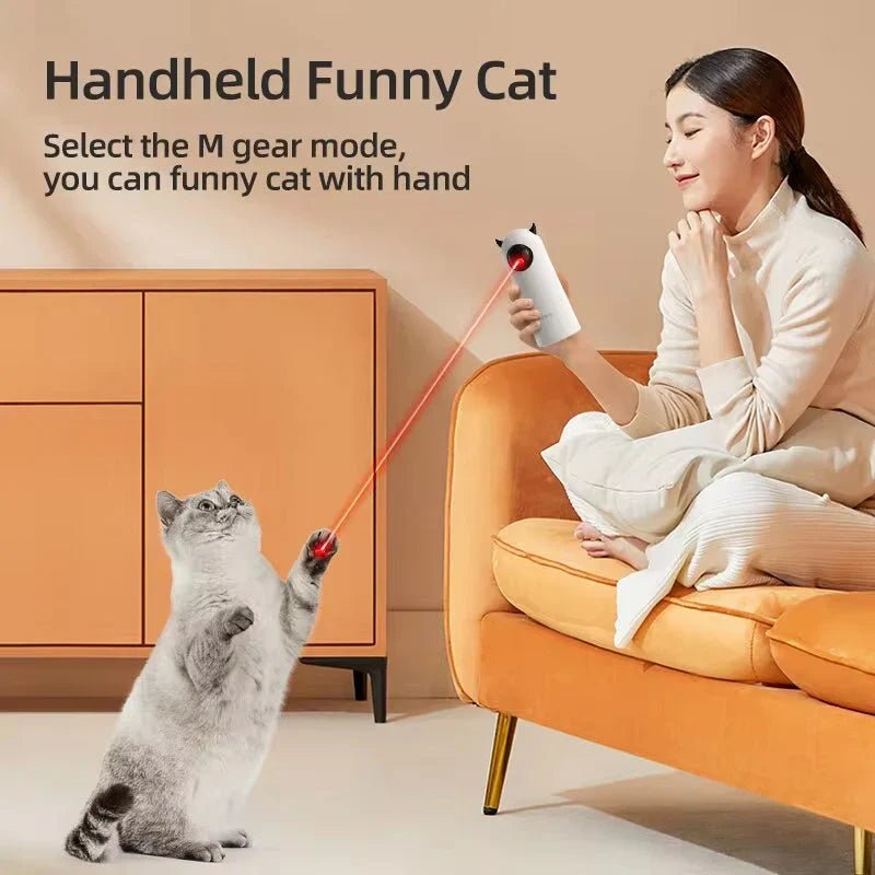 Automatic Cat Toy – Interactive Smart LED Laser - Mijn winkel