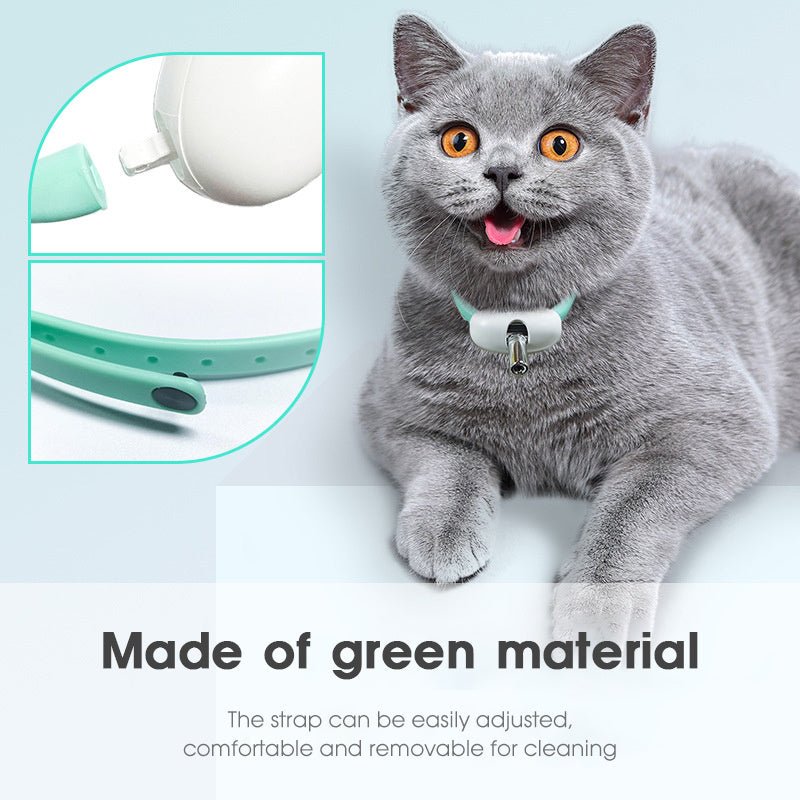 Automatic Cat Toy Smart Laser Teasing Cat Collar Electric USB Charging Kitten Amusing Toys Interactive Training Pet Items - Mijn winkel