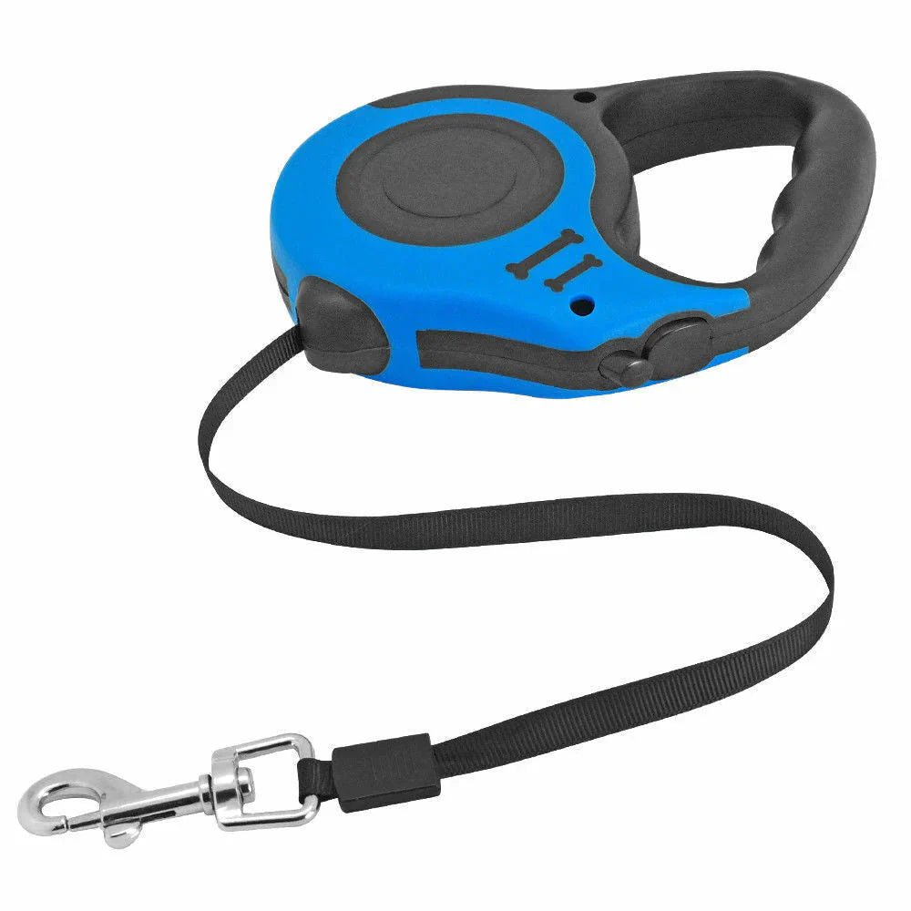 Automatic Retractable Dog Leash - Dual Size Options with Brake & Lock Safety System - Mijn winkel