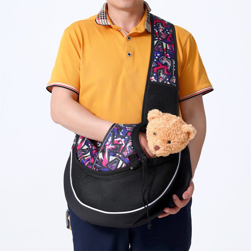 Carrying Pets Bag Women Outdoor Portable Crossbody Bag For Dogs Cats Pet Products - Mijn winkel