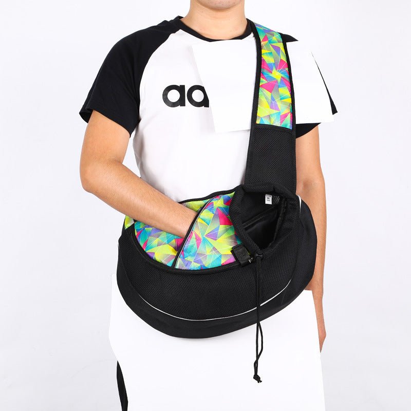 Carrying Pets Bag Women Outdoor Portable Crossbody Bag For Dogs Cats Pet Products - Mijn winkel