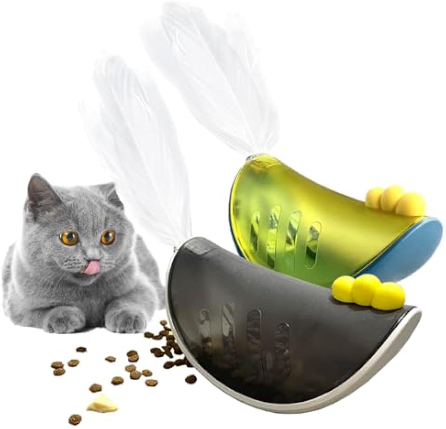 Cat Catnip Toys Cat Puzzle Toys Tumbler Interactive Cat Toys For Indoor Cat Puzzle Feeder Funny Kitten Treats - Mijn winkel