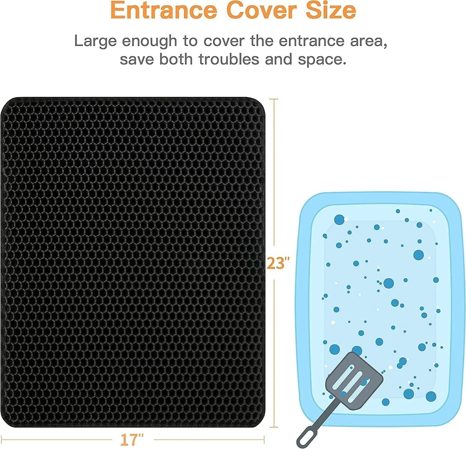Cat Litter Trapping Mat - Mijn winkel