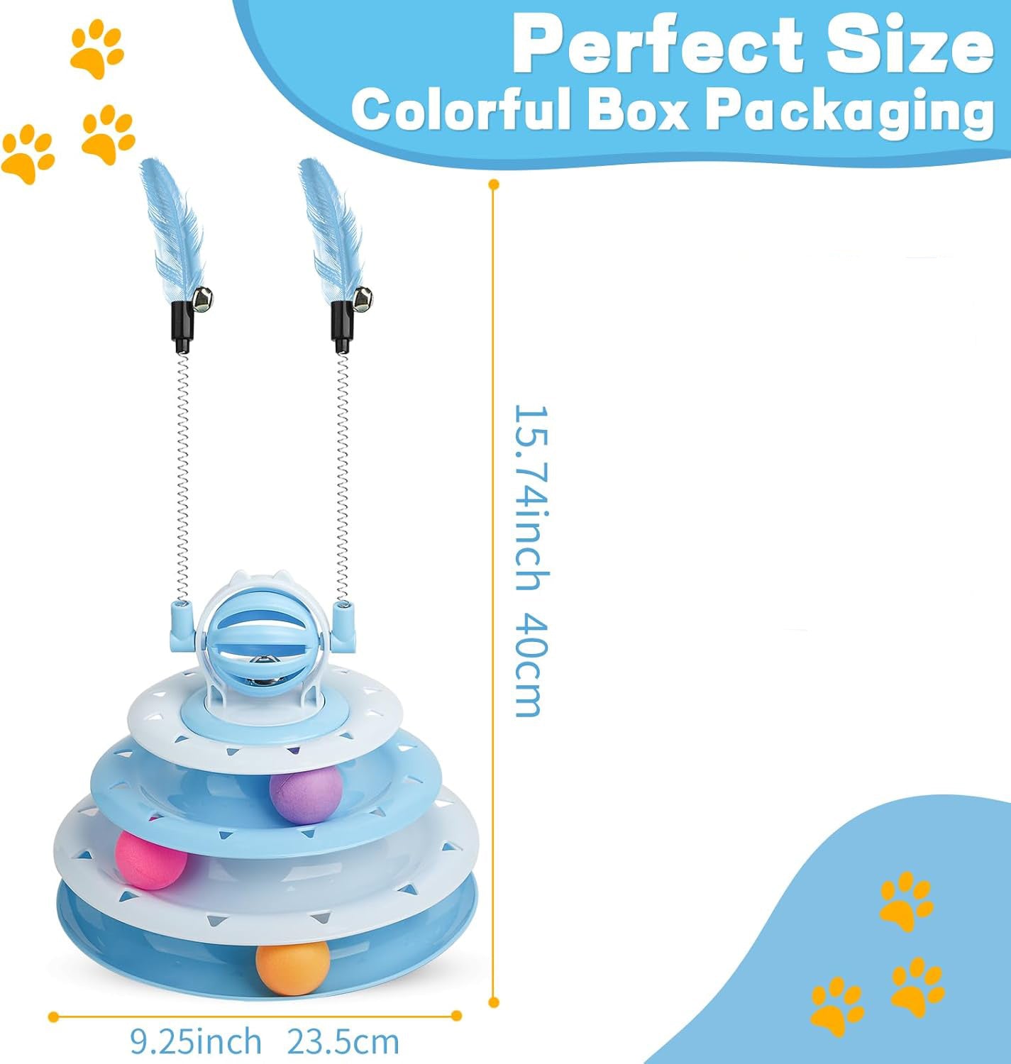 Cat Toys For Indoor Cats Kitten Toys Interactive Cat Toy Cat Puzzle Toy Cat Ball Toy - Mijn winkel