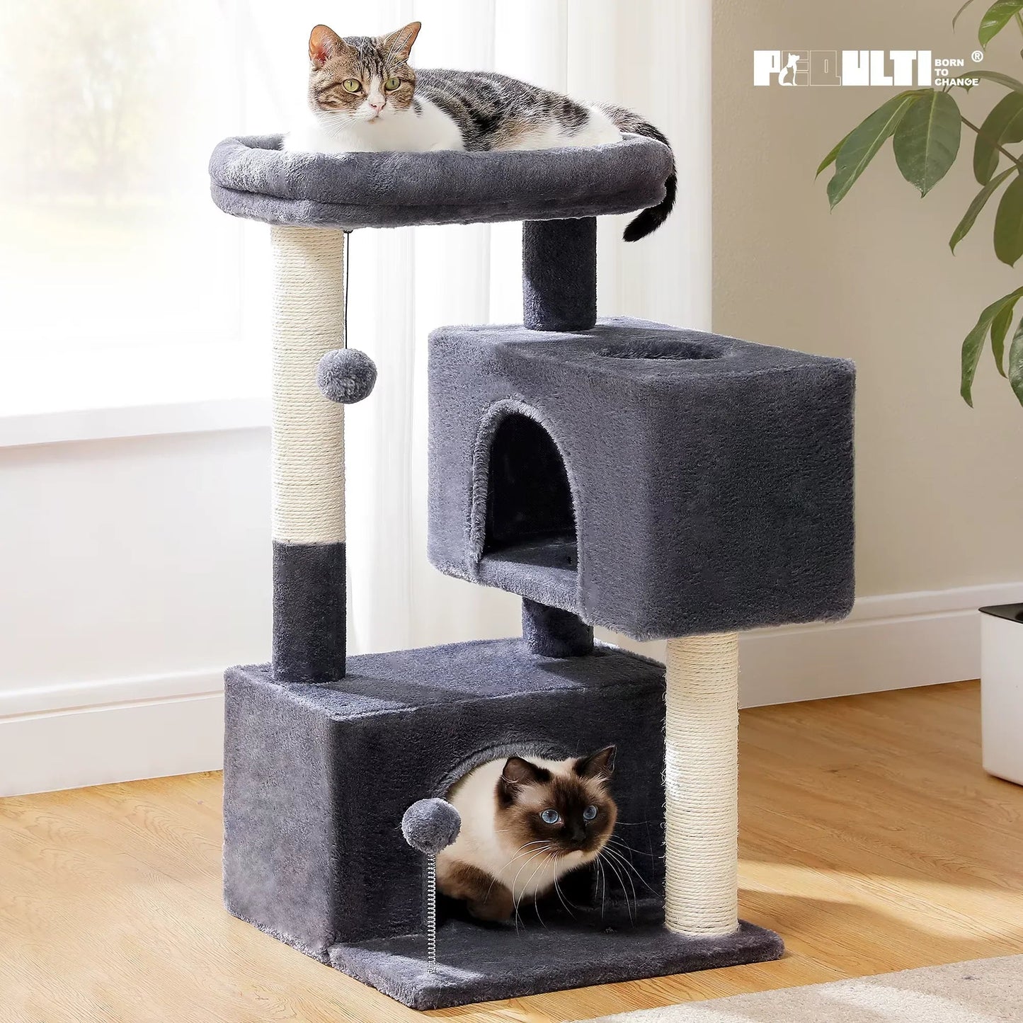 Cat Tree for Large Cats Cat Tower for Indoor - Mijn winkel