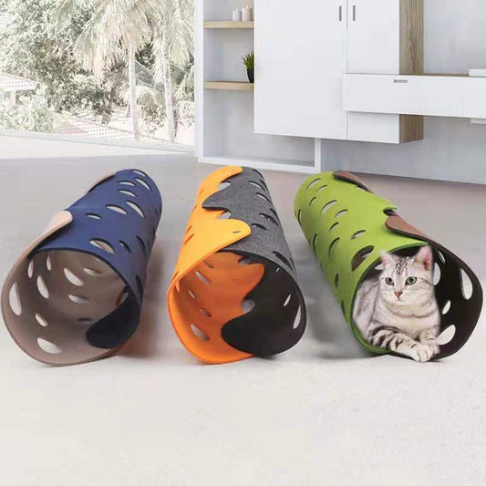Cat Tunnel Removable Felt Pet Toys - Mijn winkel