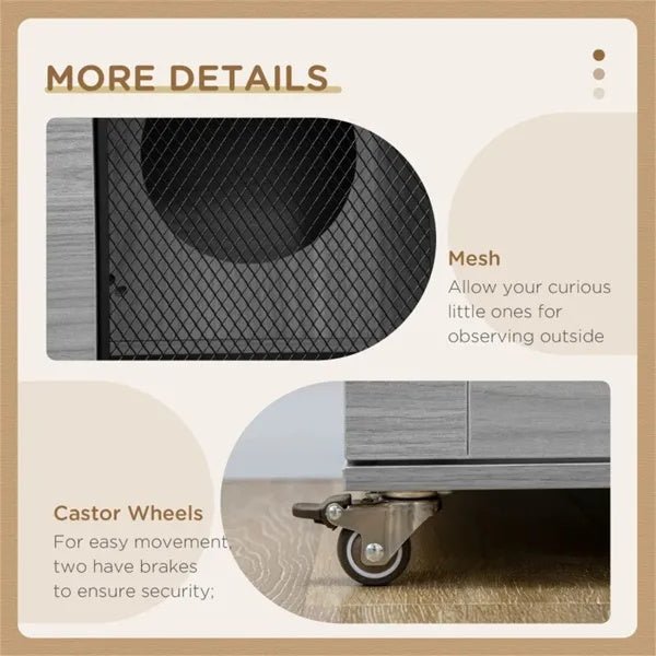 Cat Villa, Cat Apartment With Wheels - Mijn winkel