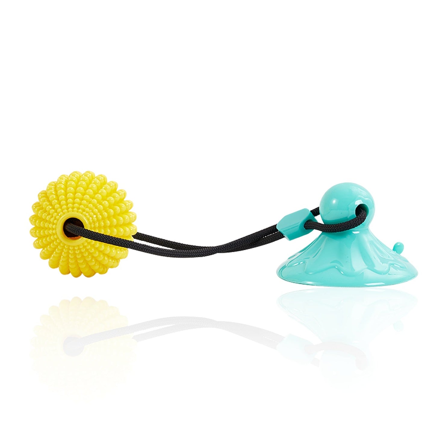 Corn Ball Chew Toys For Interactive Suction Cup Dog Tug Of War Toys Teething Rope Toys For Dog Boredom Enrichment Teeth Cleaning For Medium Large Dogs - Mijn winkel