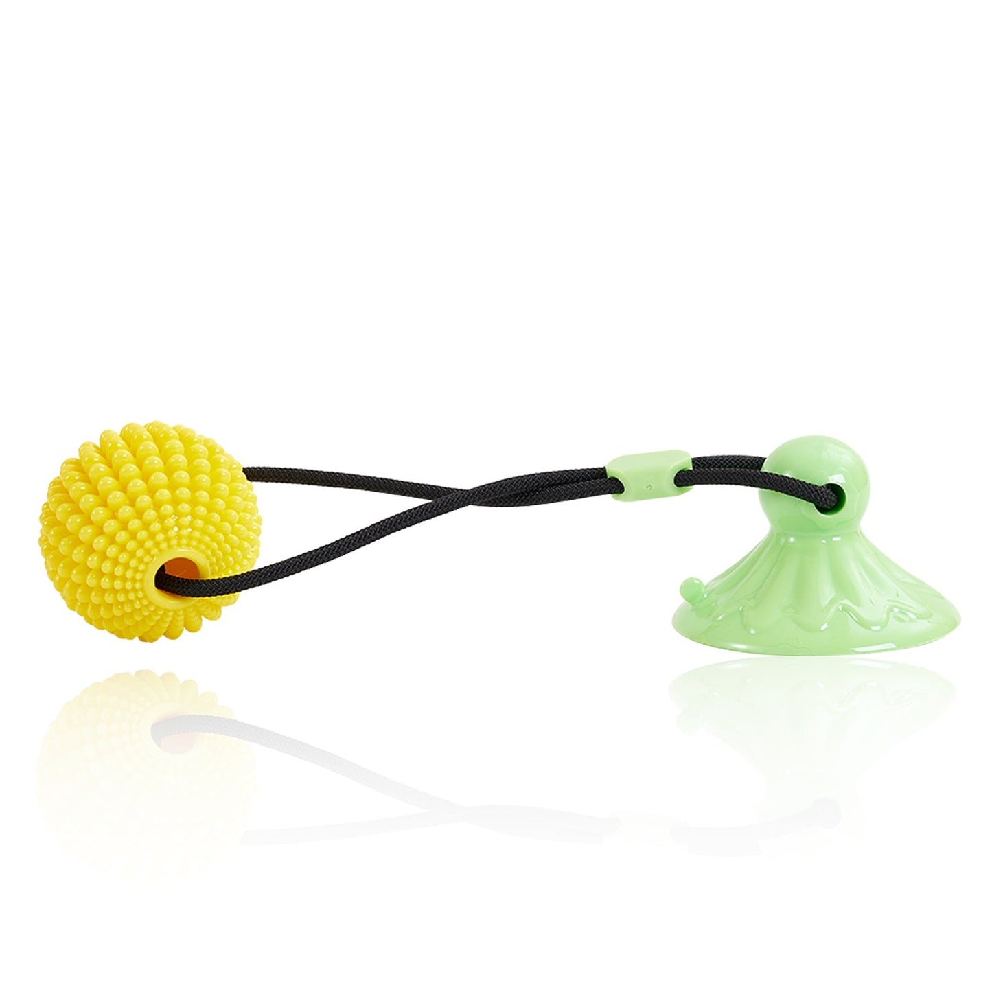 Corn Ball Chew Toys For Interactive Suction Cup Dog Tug Of War Toys Teething Rope Toys For Dog Boredom Enrichment Teeth Cleaning For Medium Large Dogs - Mijn winkel