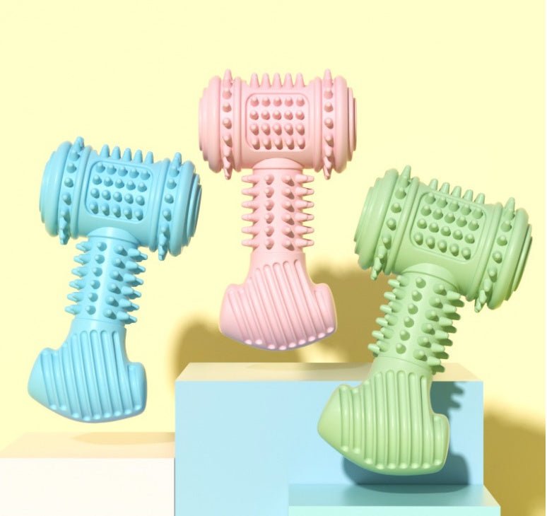 Dog Chew Toy Dogs Teeth Cleaning Toys Indestructible TPR Chewing Bite Resistant Teething Toys Pet Products - Mijn winkel
