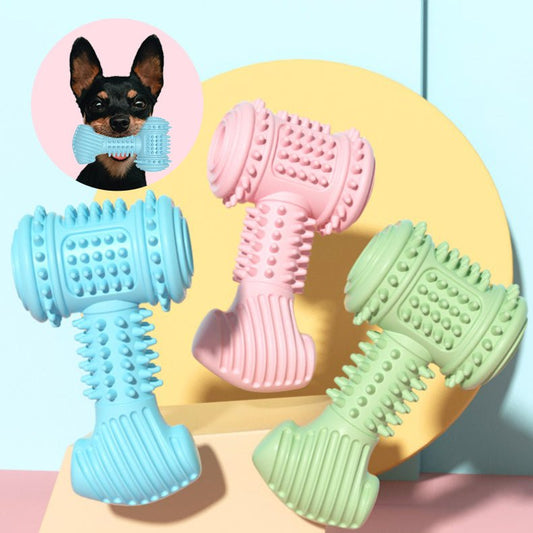 Dog Chew Toy Dogs Teeth Cleaning Toys Indestructible TPR Chewing Bite Resistant Teething Toys Pet Products - Mijn winkel