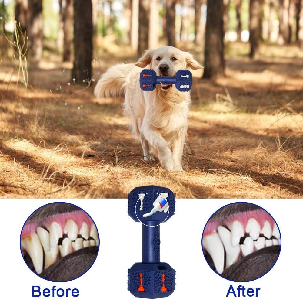 Dog Chew Toys For Aggressive Chewers Food Grade Non Toxic Dental Pet Toy Tough Durable Indestructible Dog Toys For Medium Large Dogs - Mijn winkel