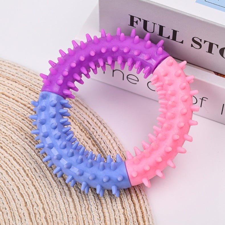 Dog Chew Toys Ring Dog Teething Toys Rubber Puppy Teething Toys Pet Toys For Small Medium Large Dogs - Mijn winkel