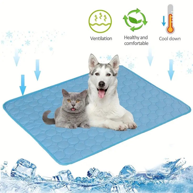 Dog Cooling Mat Summer Pets Cold Bed Extra Large For Small Big Dogs Pet Accessories Cat Durable Blanket Sofa Cat Ice Pad Blanket Pet Products - Mijn winkel