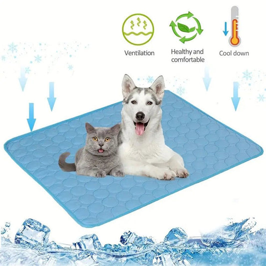 Dog Cooling Mat Summer Pets Cold Bed Extra Large For Small Big Dogs Pet Accessories Cat Durable Blanket Sofa Cat Ice Pad Blanket Pet Products - Mijn winkel
