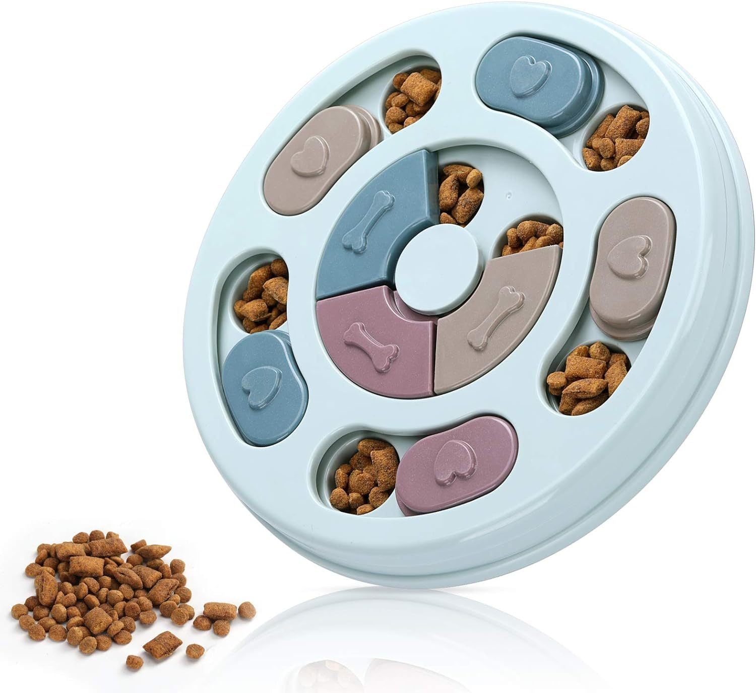 Dog Puzzle Toys Dogs Food Puzzle Feeder Toys For IQ Training Mental Enrichment Dog Treat Puzzle - Mijn winkel