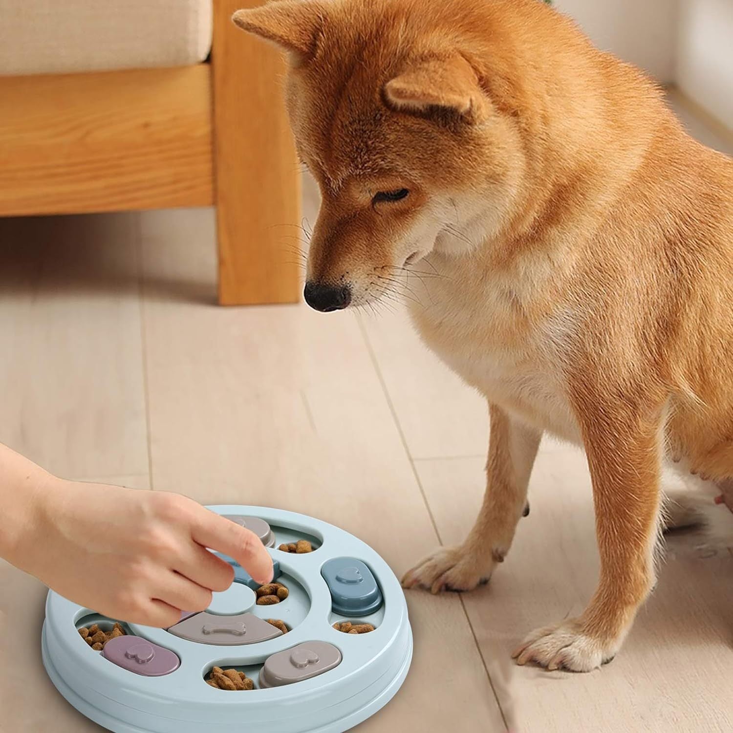Dog Puzzle Toys Dogs Food Puzzle Feeder Toys For IQ Training Mental Enrichment Dog Treat Puzzle - Mijn winkel