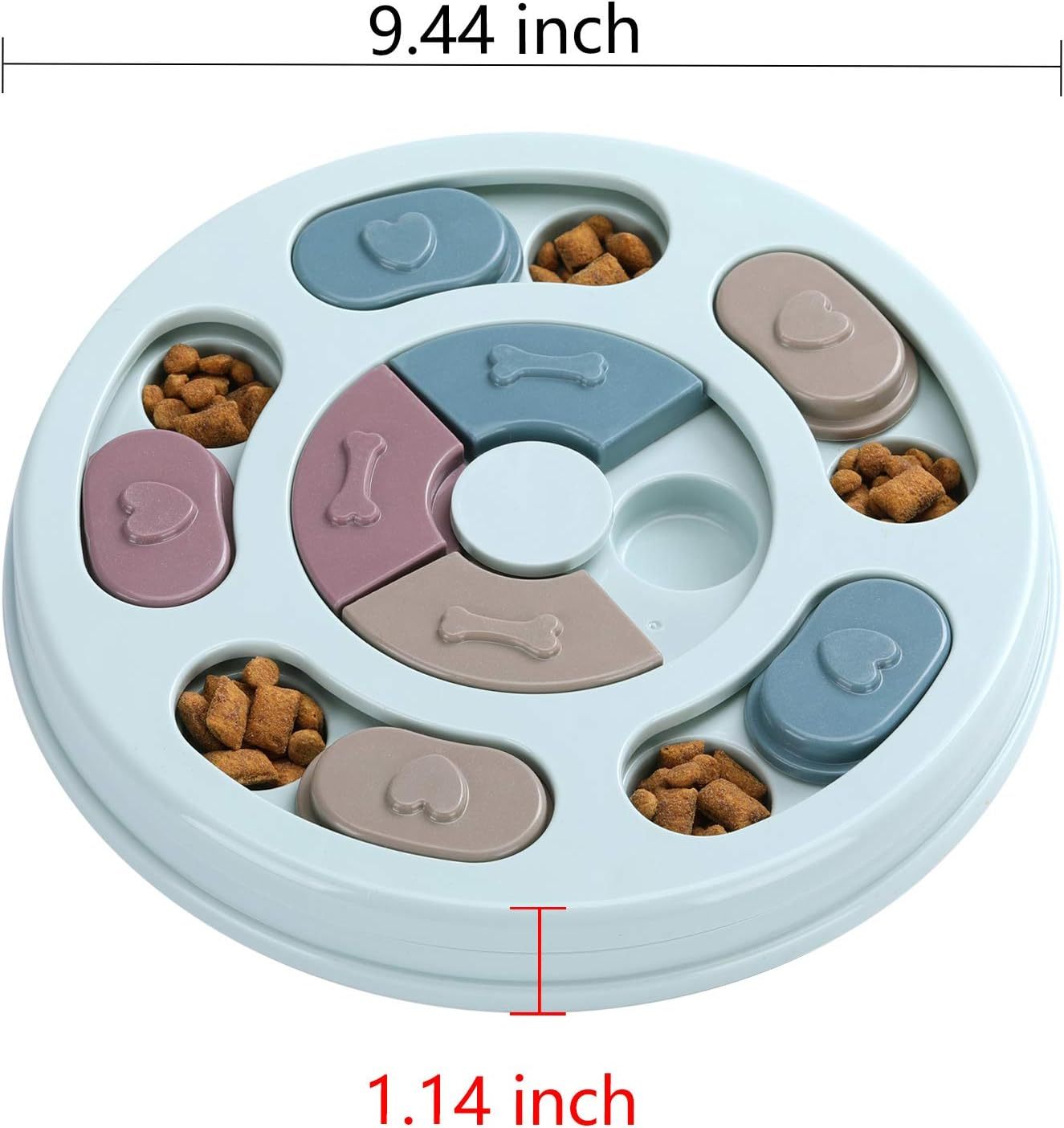 Dog Puzzle Toys Dogs Food Puzzle Feeder Toys For IQ Training Mental Enrichment Dog Treat Puzzle - Mijn winkel