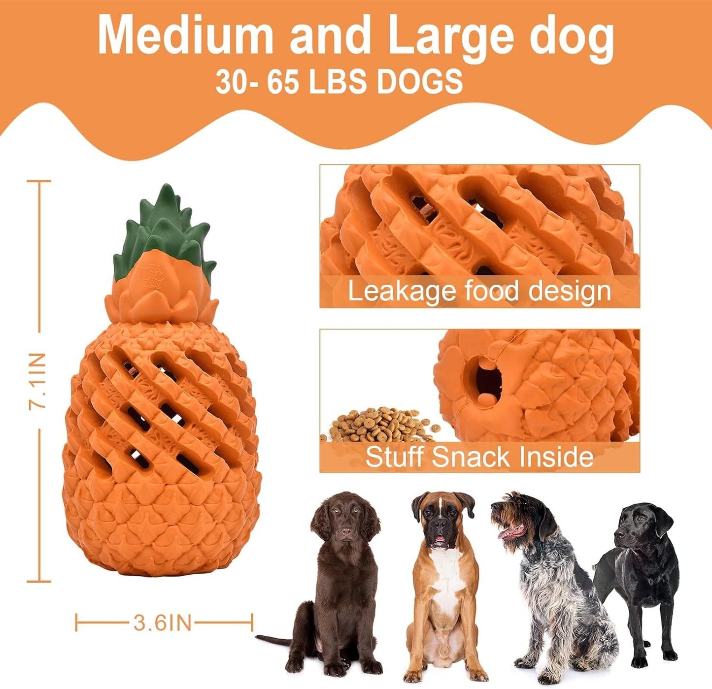 Dog Toys For Dogs Pineapple Dog Chew Toys For Aggressive Chewers Indestructible Dog Toys For Aggressive Chewers Dog Toys For Aggressive Chewers - Mijn winkel