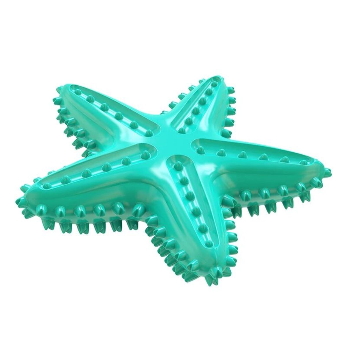 Dog Toys For Large Dogs Tooth Cleaning Chew Funny Interactive Training Starfish Toy Accessories Squeaky Toys TPR Toys - Mijn winkel