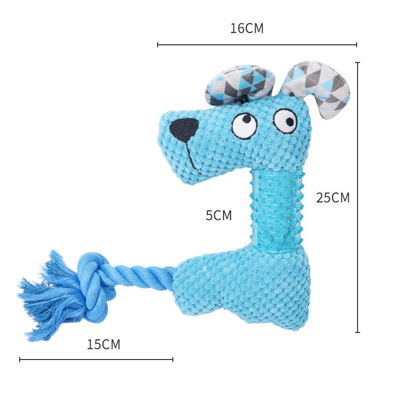Dog Toys For Small Large Dogs Plush Dog Squeaky Toy Puppy Chew Toys Bite Resistant Pet Toy For Dogs Squeaker Toys - Mijn winkel