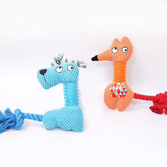 Dog Toys For Small Large Dogs Plush Dog Squeaky Toy Puppy Chew Toys Bite Resistant Pet Toy For Dogs Squeaker Toys - Mijn winkel
