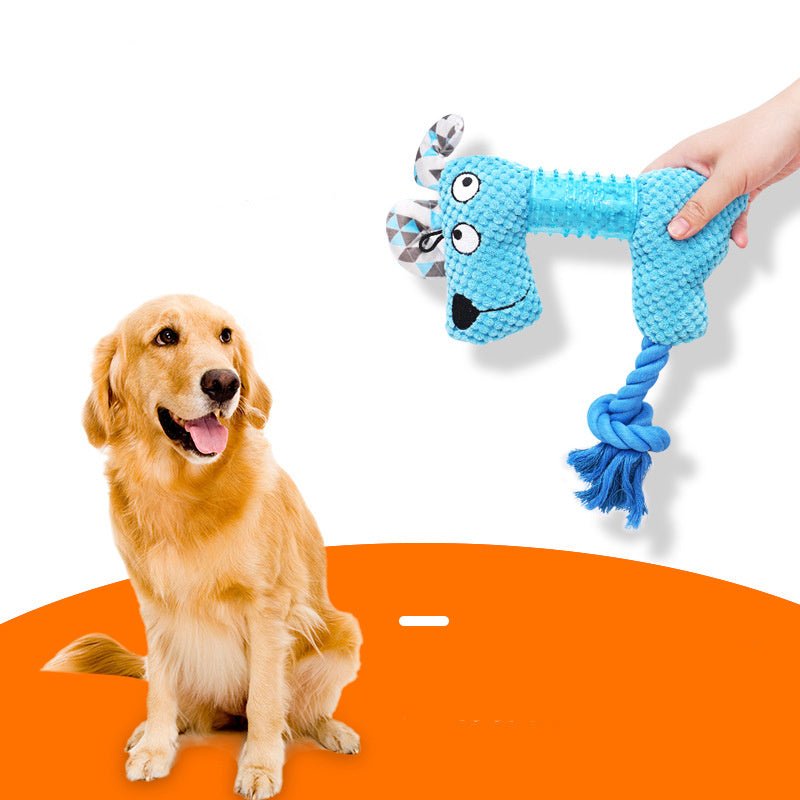 Dog Toys For Small Large Dogs Plush Dog Squeaky Toy Puppy Chew Toys Bite Resistant Pet Toy For Dogs Squeaker Toys - Mijn winkel