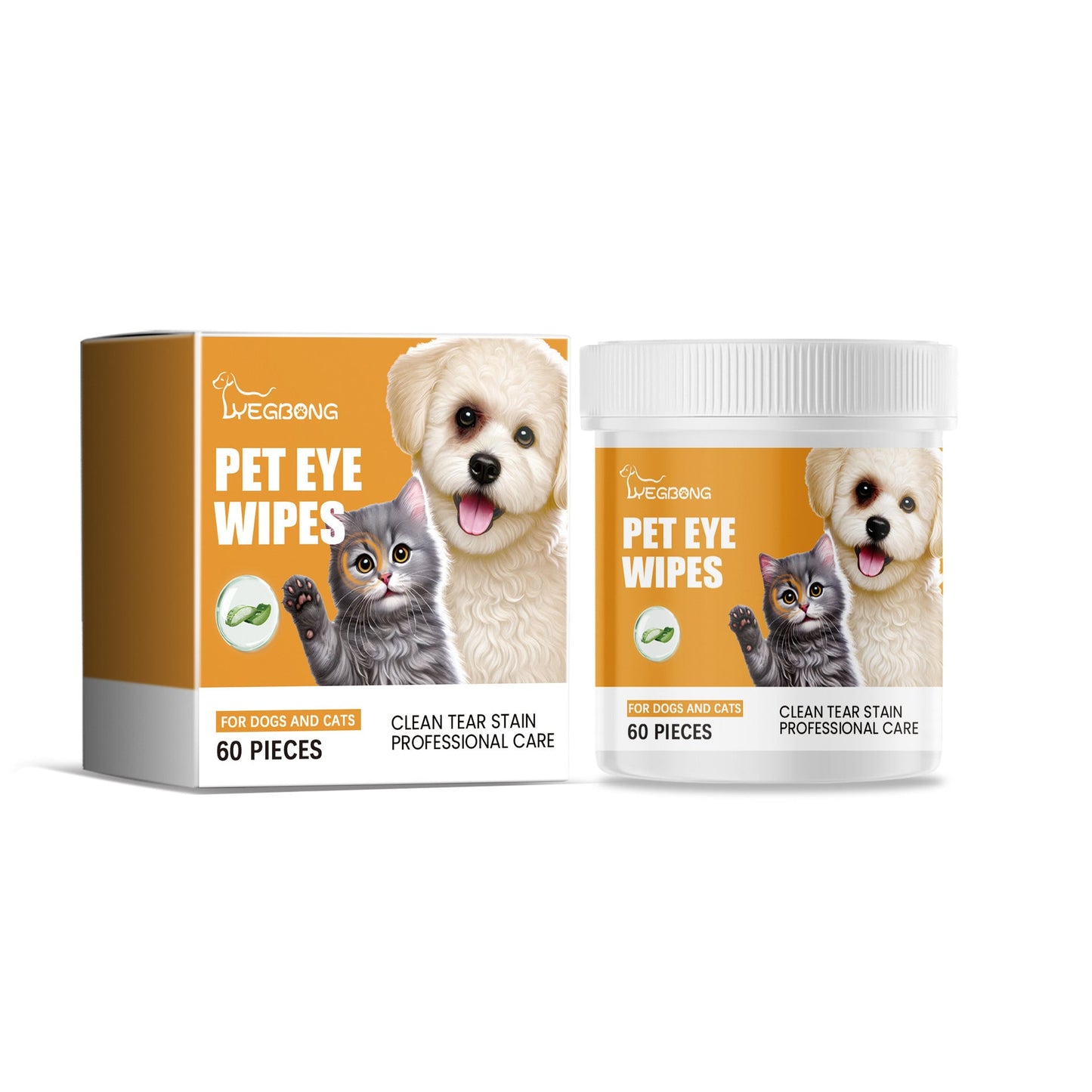 Dogs And Cats Eyes Wet Wipes For Dogs To Remove Tears - Mijn winkel