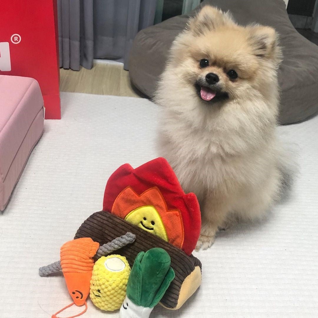 Dogs Hiding Food Sniffing Toys Pets Making Noise - Mijn winkel