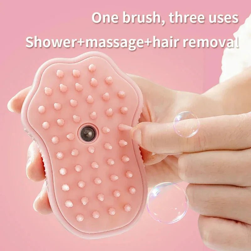 Electric Cat Steam Brush – 3 - In - 1 Pet Grooming Comb with Water Spray for Cats and Dogs, USB Rechargeable - Mijn winkel