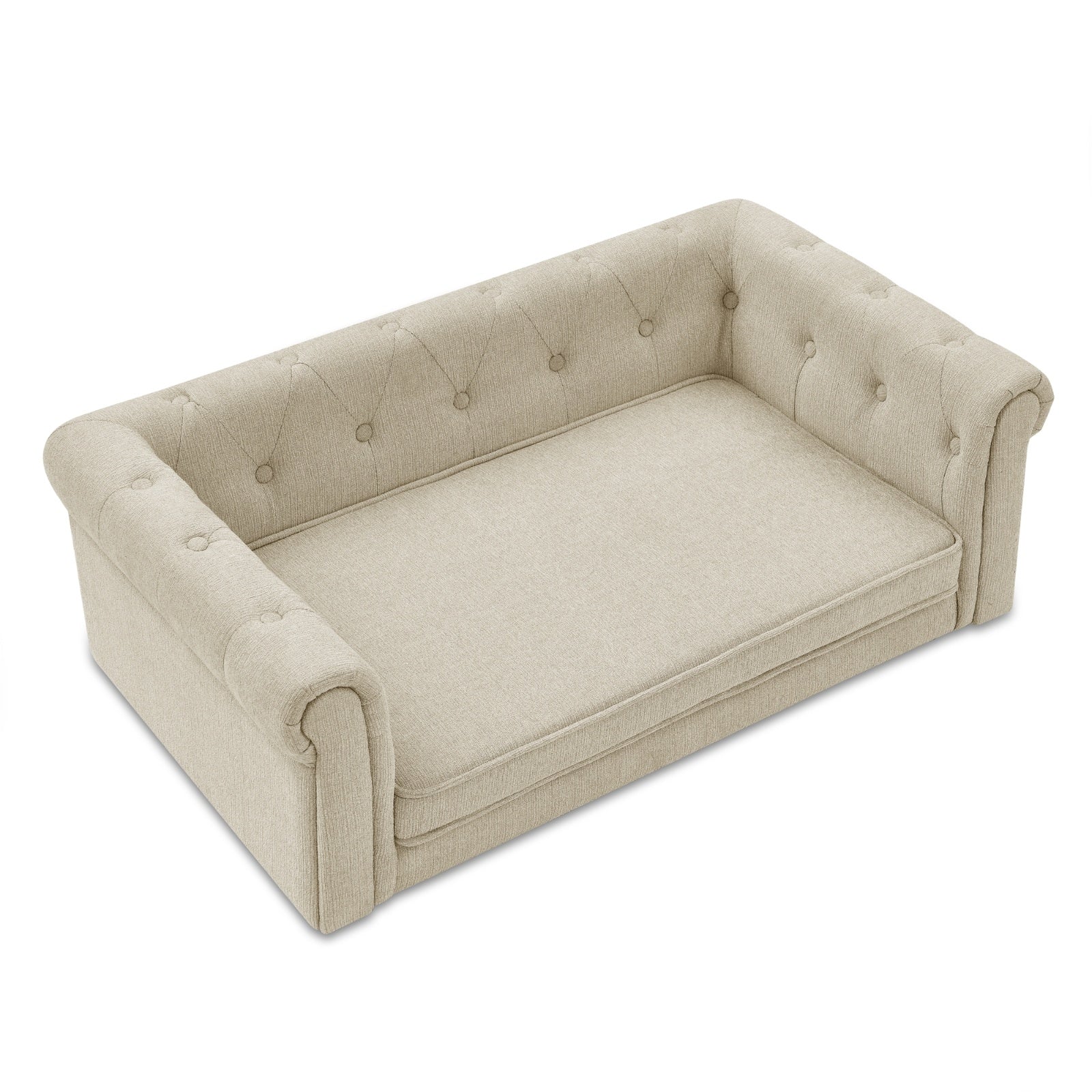 Elegant Rectangle Pet Bed For Medium And Large Dogs, Durable Elevated Dog Sofa Bed, Comfortable Dog - Mijn winkel
